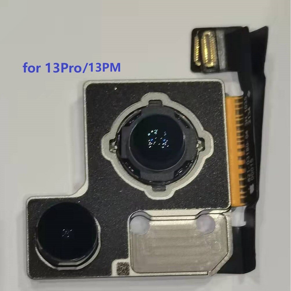 Origina Rear Big Camera Flex Voor Iphone 11 12 13 X Xs Xr Mini Pro Max 7G 7P 8G 8P Telefoon Sensor Kabel Reparatie Armatuur Onderdelen Kits