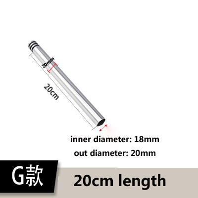 20/30/40cm dusche verlängerung stange ohne gewinde: G 20cm