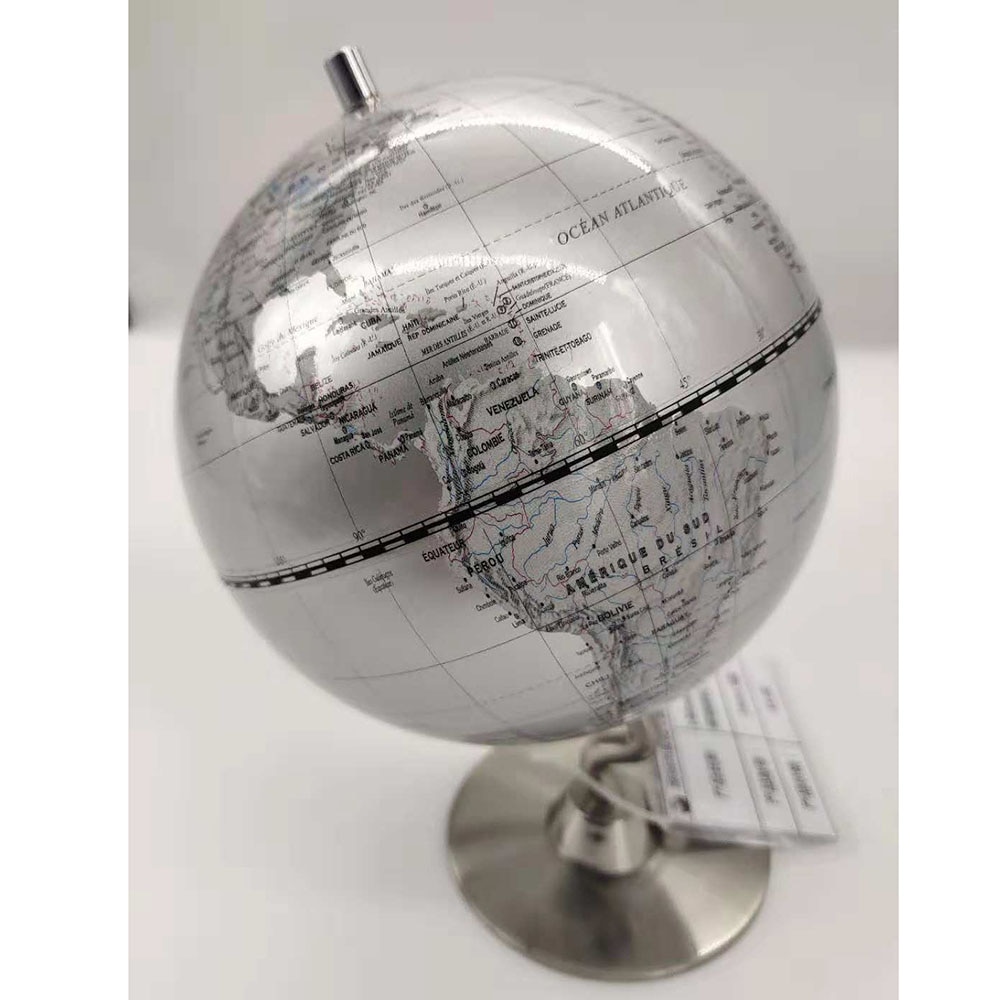 Diameter 140mm Globe with Metal stand Home Office Decoration