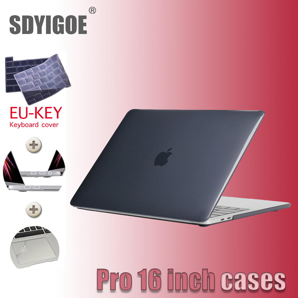 For macbook pro16 cases A2141 Laptop case Crystal notebook protective cover full protection 16 inch Matte clear Hard shell