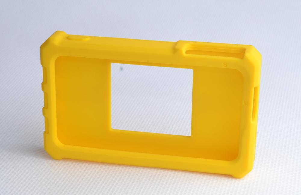 Soft Silicone Boot for DS212 Mini DSO Digital Oscilloscope Protective Storage Cover Ring Stand Holder Shell Bag Red Black Yellow: Yellow