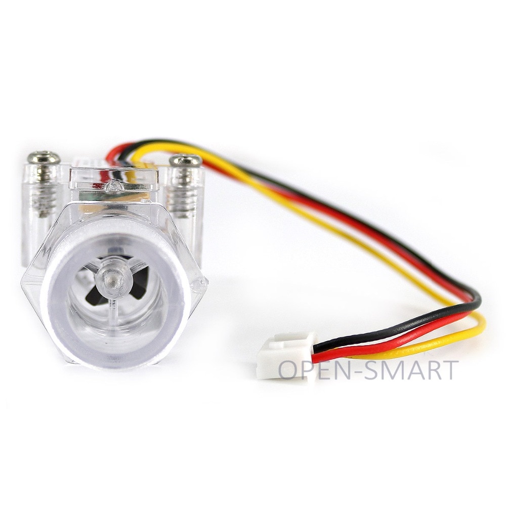 G1/2 Plastic Water Flow Sensor meter Turbine Hall Flowmeter voor Arduino Eenvoudig te Meten Water/Debiet met XH-3P Connector