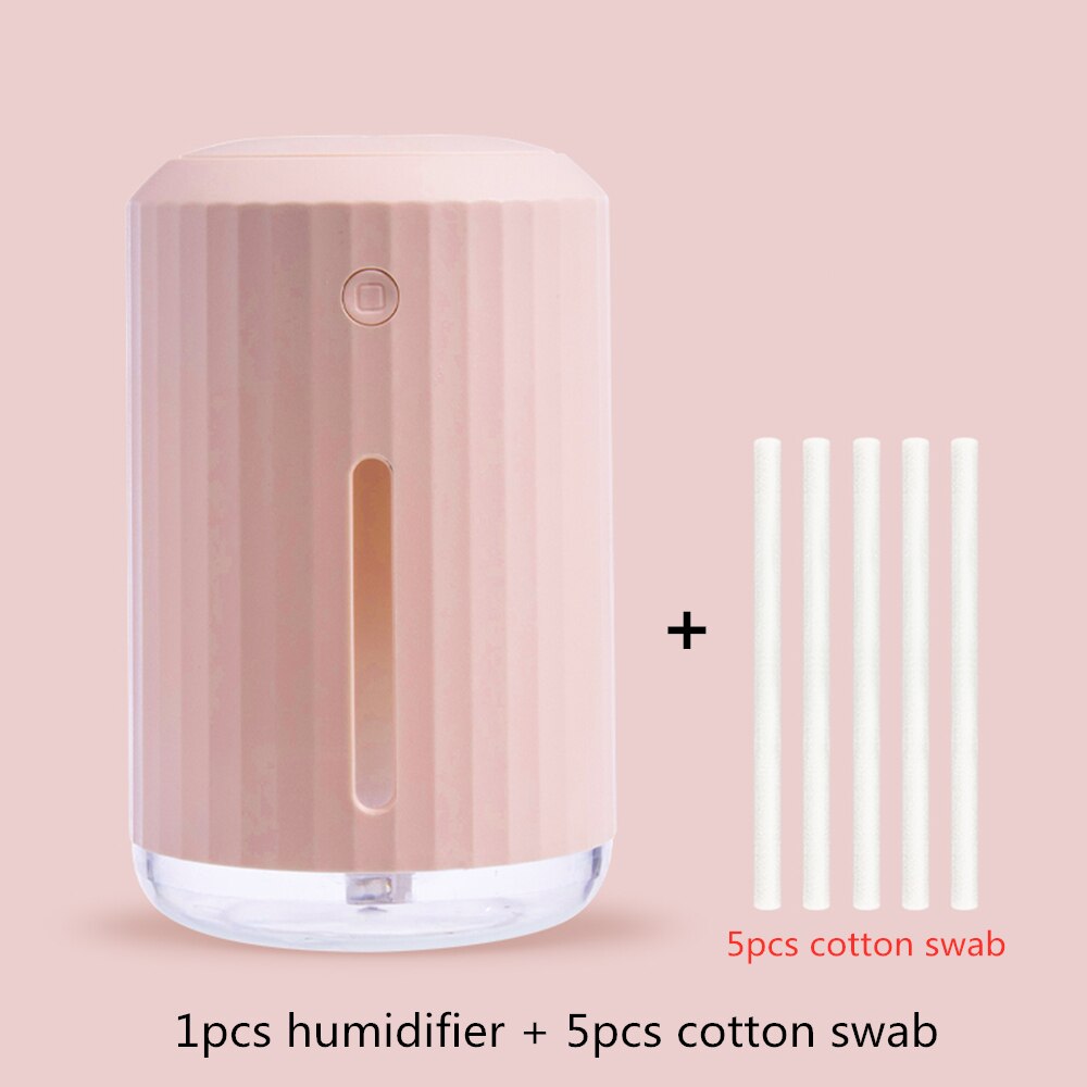 Aromatherapy Humidifier Diffuser 320ml Mini Essential Oil Diffuser With A USB Fan And Night Light Air Aroma Humidifier For Home: FF
