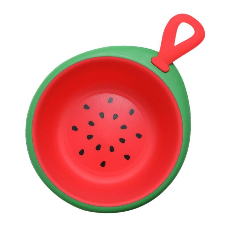 Lavabo Portable en Silicone coloré | Bassin pour bébé, Base épaisse, dessin animé lavabo Portable pour bébé: Rouge