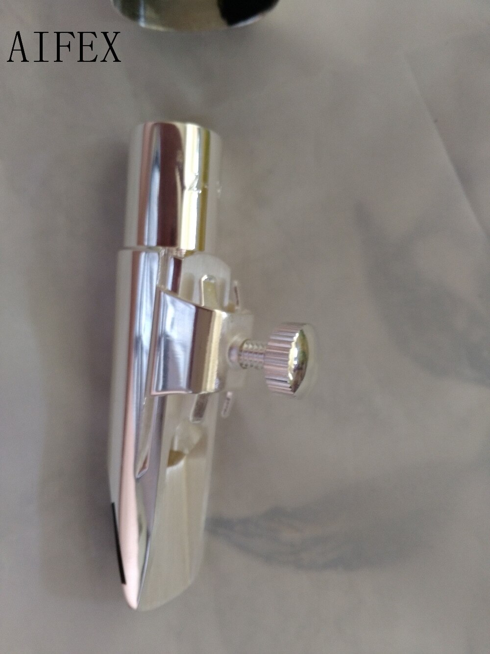 Free Products Most Cheap Metal Alto Saxophone Tenor Saxophone Mouthpiece Silver Plated 7 Model