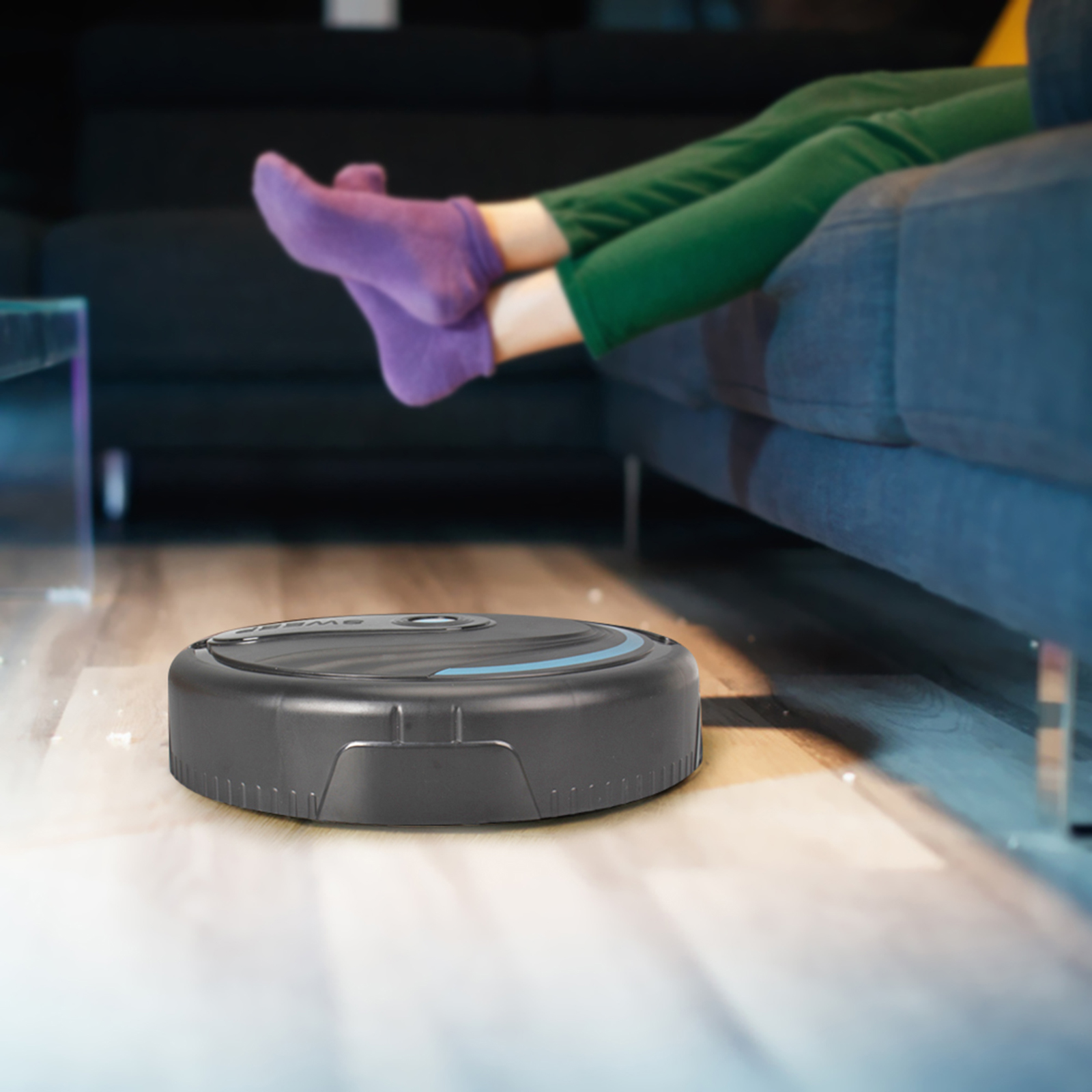 Robot Stofzuiger-Meerdere Reiniging Modes Met Smart Sensor Voor Floor Automatische Huishoudelijke Stofzuiger Met Batterij