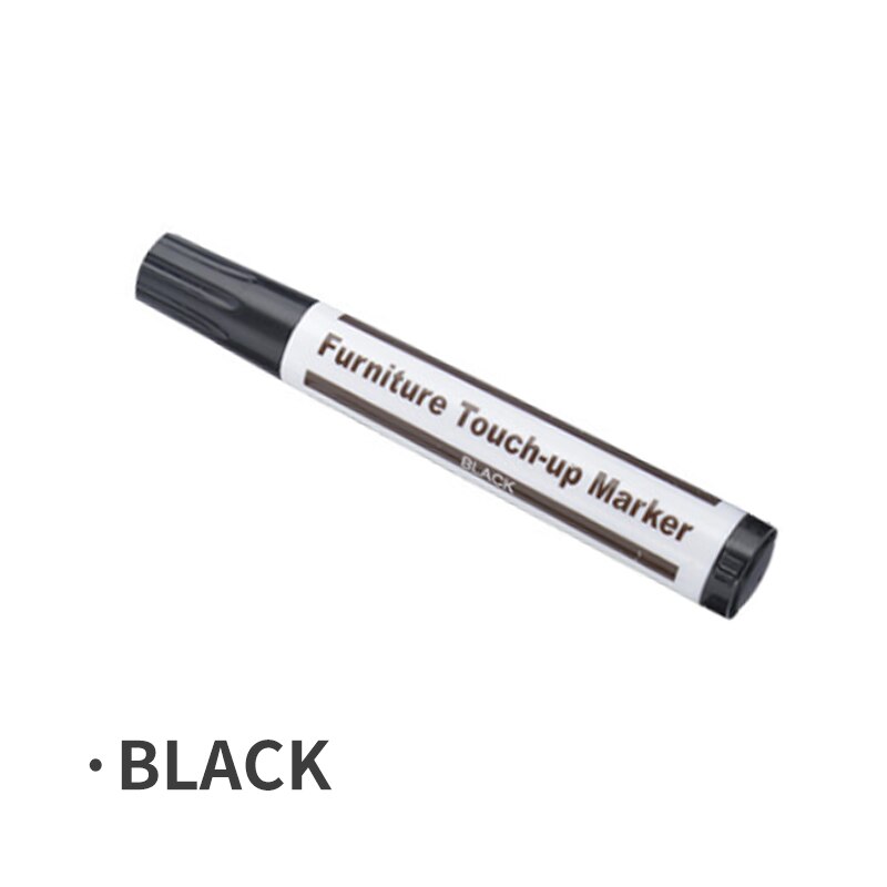 8 Kleuren Houten Meubels Touch Up Markers Pen Hout Krassen Herstellen Marker Kras Verf Pen Diy Hout Composiet Reparatie Tool: black