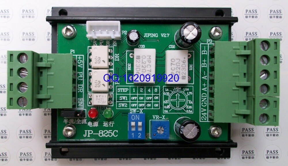 MACH3 engraving machine A3977 single-axis stepper motor JP-825C shell drive driver board