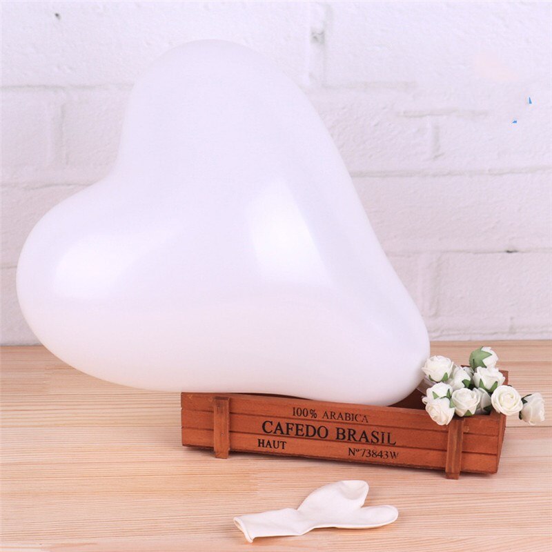 100 pcs/lot 10 pouces 2.2g Thinken Latex ballon romantique coeur forme ballons saint valentin mariage anniversaire fête décoration jouet: 4
