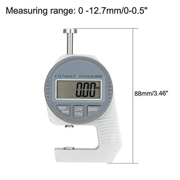 High-precision Digital Thickness Gauge Thickness Gauge High-precision Digital Display Measuring Pearl Diameter Caliper B