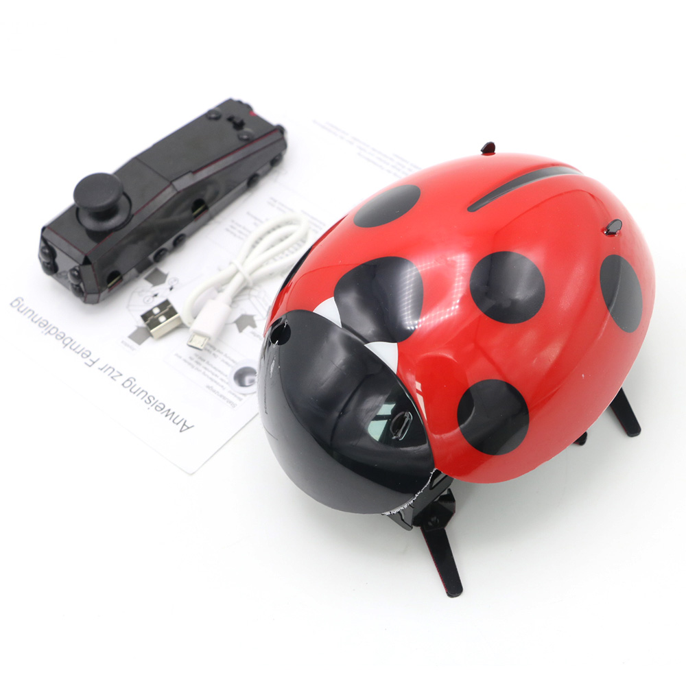 Lieveheersbeestje RC Auto Intelligente Afstandsbediening Insect Robot DIY Kits Radio Cartoon Speelgoed Afstandsbediening Vrachtwagen Speelgoed Kinderen RC Speelgoed