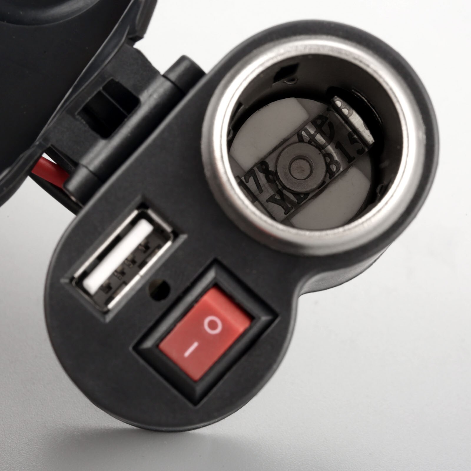 Auto Motorfiets Usb Opladen Systeem Waterdichte Sigarettenaansteker Usb Power Opladen Socket Usb DC12V Voor Atv Boot Auto Charger