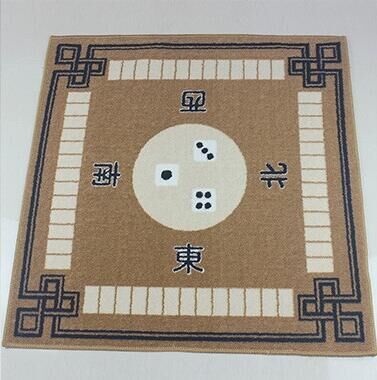 Mahjong Mat Huishoudelijke Mahjong Tafel Doek, Huishoudelijke Tafelkleed 4 Kleur Optioneel: Chocolade