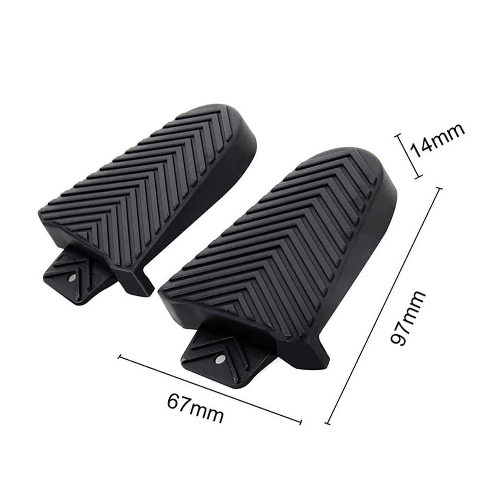 Een Paar Quick Release Rubber Cleat Cover Fiets Pedal Cleats Covers Schoenplaten Fiets Accessoires Rubber Cleat Cover Fiets Pedaal