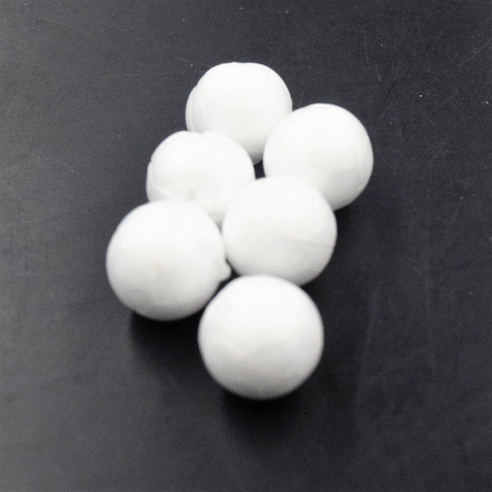 5pcs 5-8cm white modeling process polystyrene foam... – Grandado