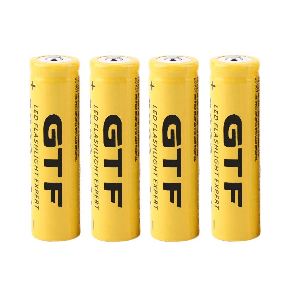 GTF 3.7V 18650 9800mAh Li-ion batterie Rechargeable 18650 batterie Rechargeable pour lampe de poche torche accumulateur batteries