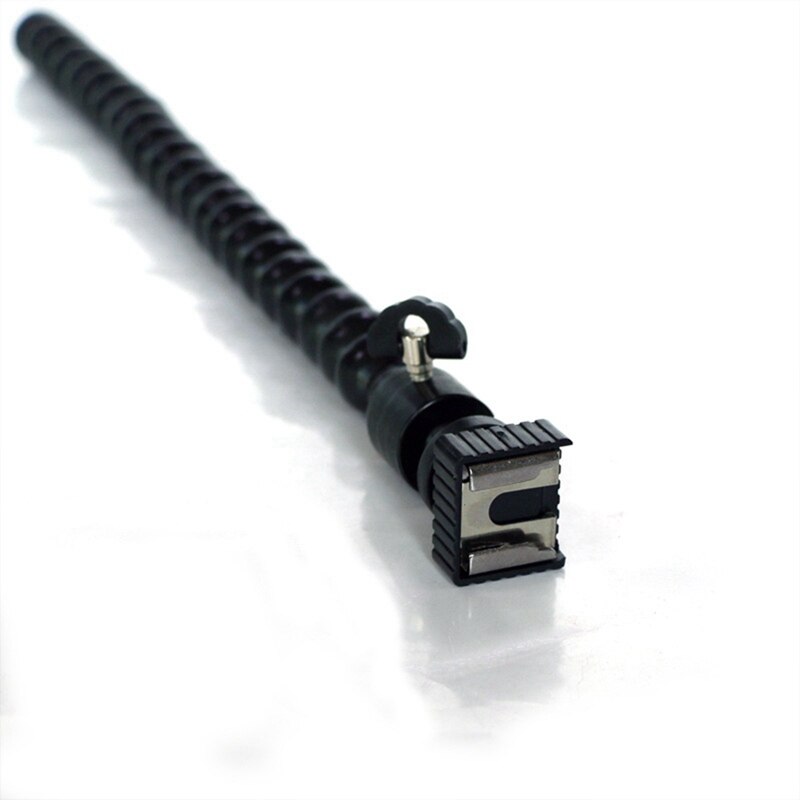 1 Pcs Flexible Arm Bracket Bendable Flashlight Stand & 1 Pcs Aluminum Alloy Diving Underwater Tray Kit