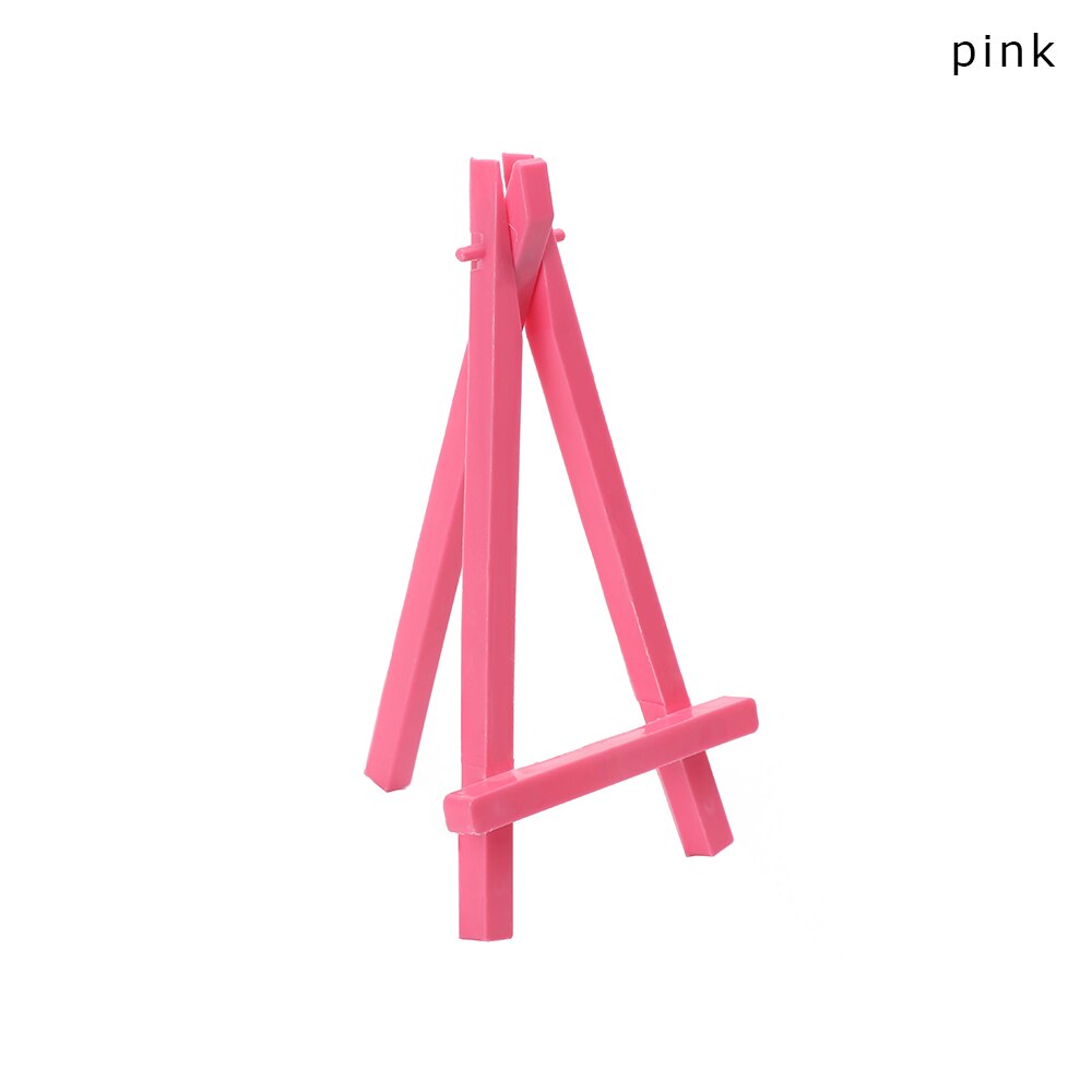 1PC Mini Artist Wooden Easel Artwork Shelf Painting Stand Exhibition Display Holder Home Party Decor Craft Drawing Easel: Style4