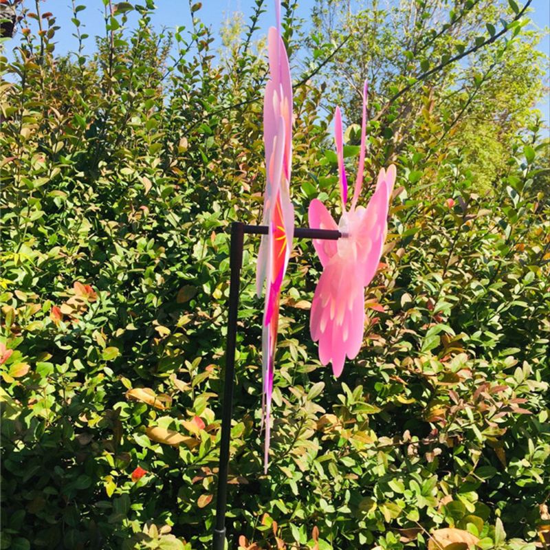 Lot De 10 Moulins à Vent HYROOY - Décoration Colorée Pour Jardin Et Fête