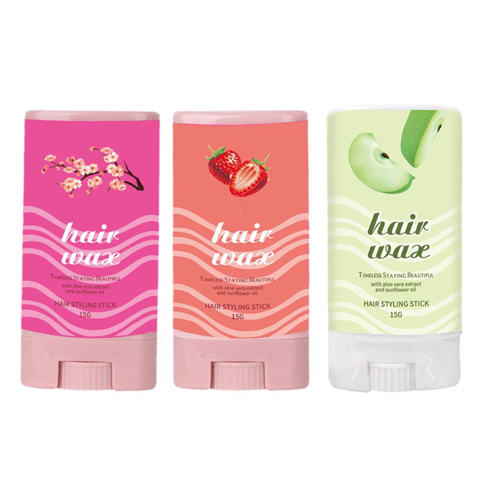 Hair Wax Stick Pomade Broken Frizz Maintain Style For Broken Hair Tidy Up Cream Safe Natural Ingredients Non Greasy