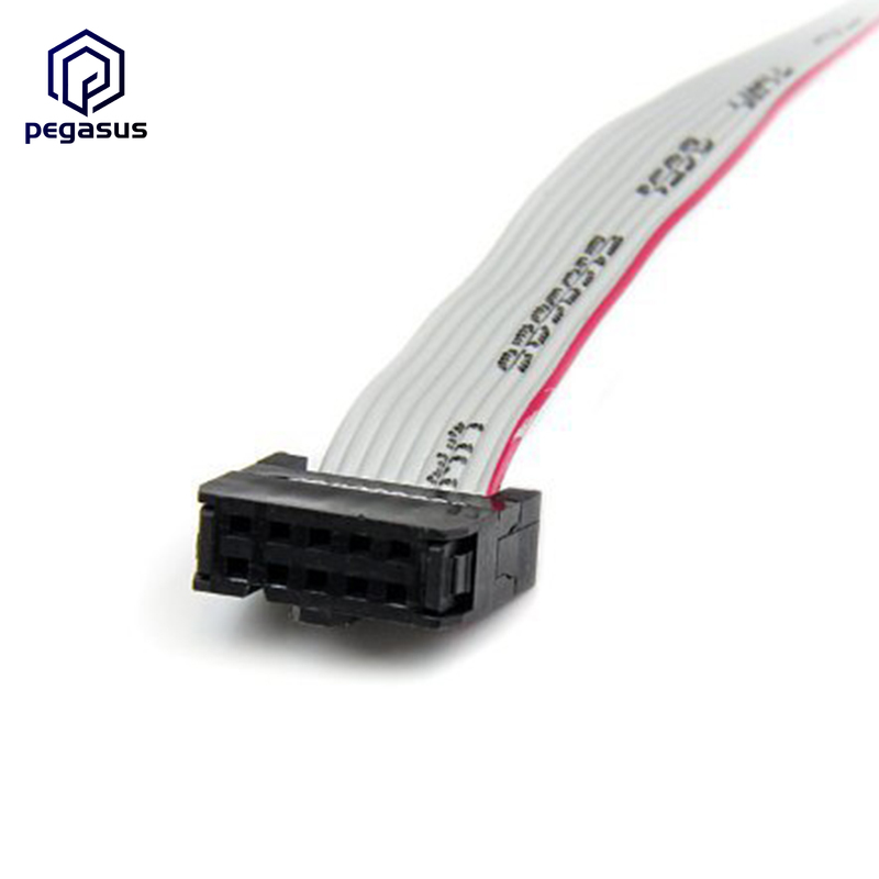 28cm 1 Port RS232 DB9 Serial Bracket to 10 Pin Header - Low Profile (PLATE9M16LP) Low-Profile Bracket