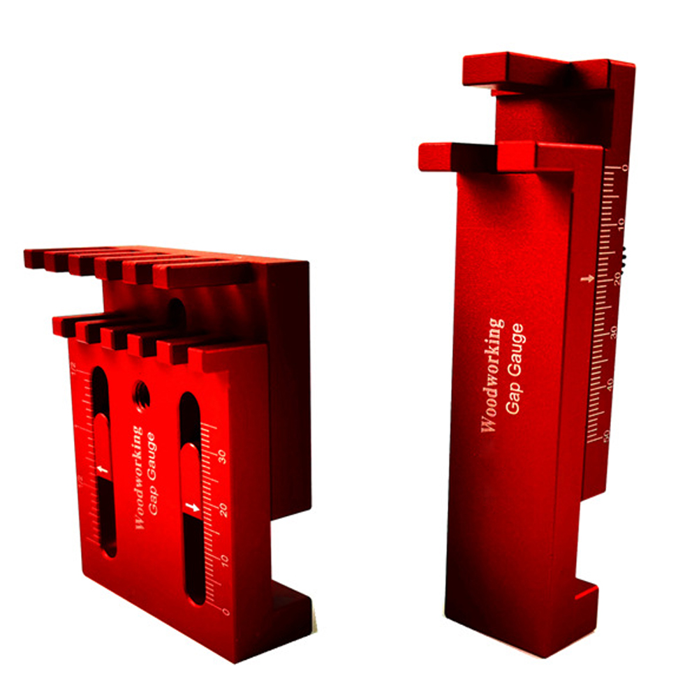 Woodworking Gaps Gauge Measuring Instrument Home Tool Saw Seam Gauge Slots Adjuster Regulator Woodworking Feeler Ruler Tools