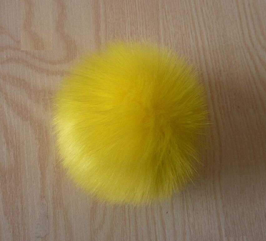 Bont Pompom Bal Hoeden Caps Faux Haarbal DIY Haarbal Schoenen Hoeden Zakken Handschoenen Ballen: 13