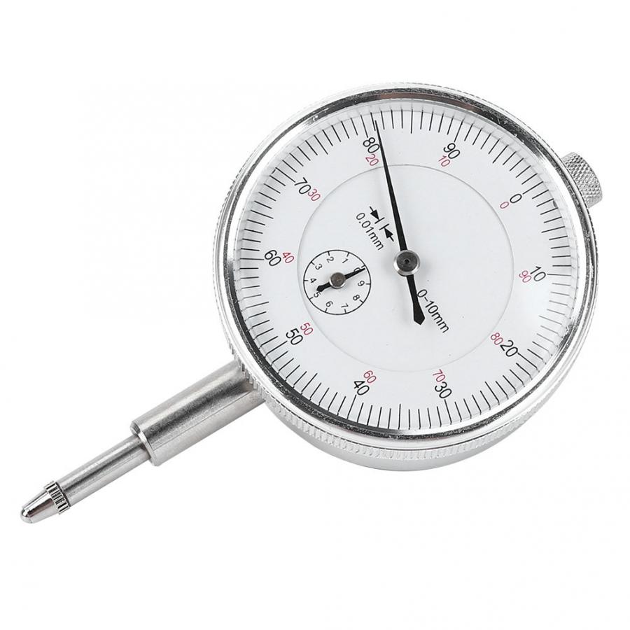 Dial Indicator High Accuracy Aluminum Alloy 0-10MM/0.01MM Dial Indicator Gauge Manual Measuring Tool Dial Indicator Digital