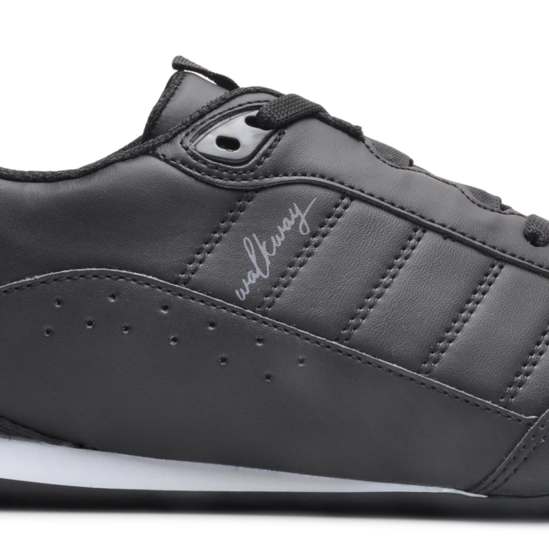 Walkway W-Dakar black men's flat sole Sneaker