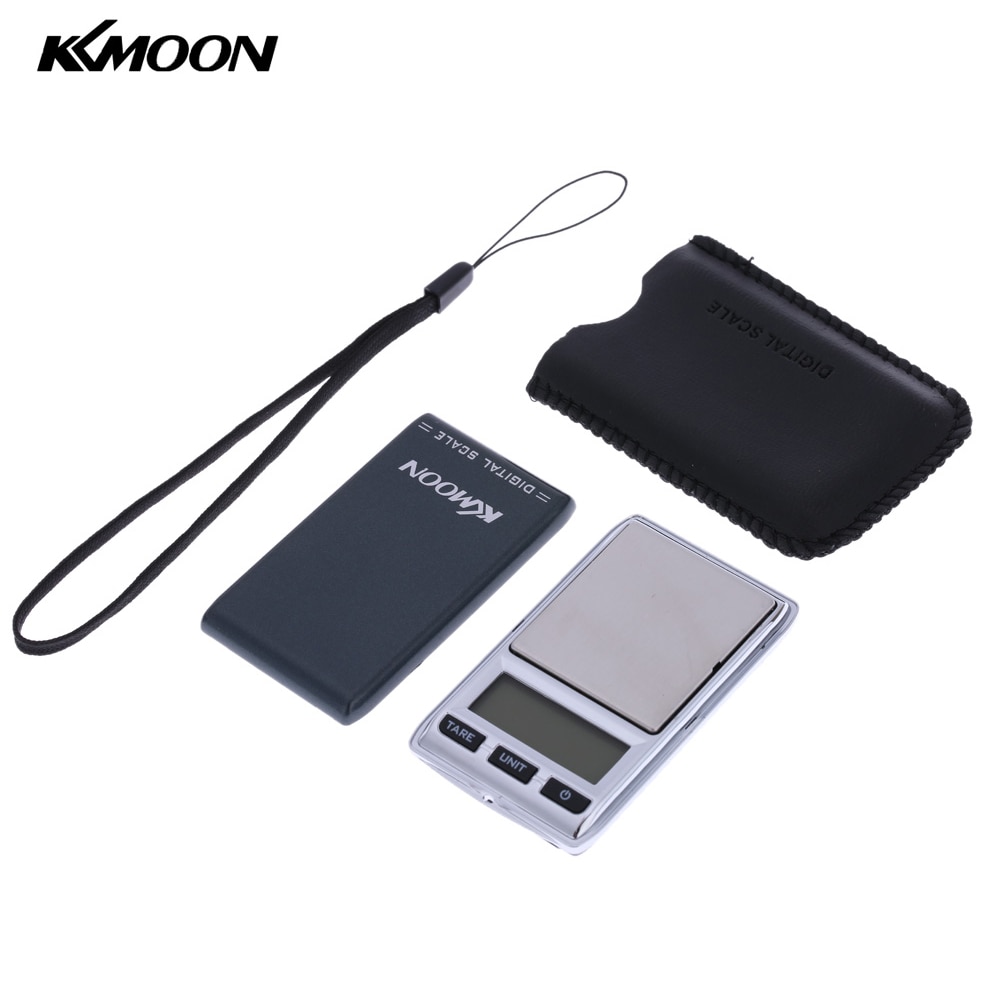Kkmoon 100*0.01G/500*0.1G Mini Pocket Digitale Weegschaal Voor Goud Sterling Zilveren Sieraden Balance gram Elektronische Weegschalen