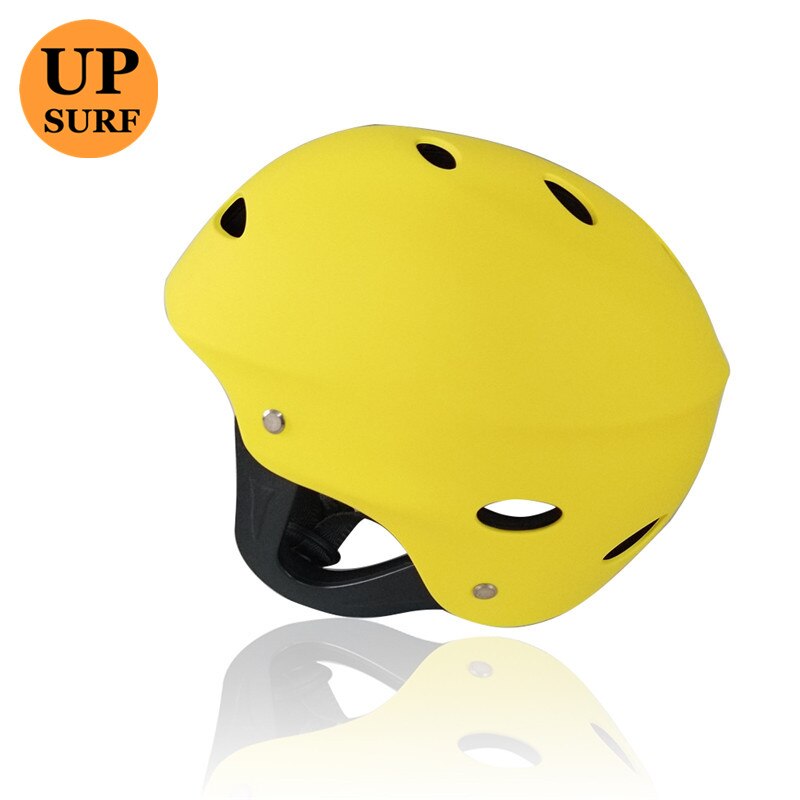 Casque de sécurité de surf, vélo, skate, accessoires de protection de surf, taille S/M, 52-60cm: Jaune / S-M