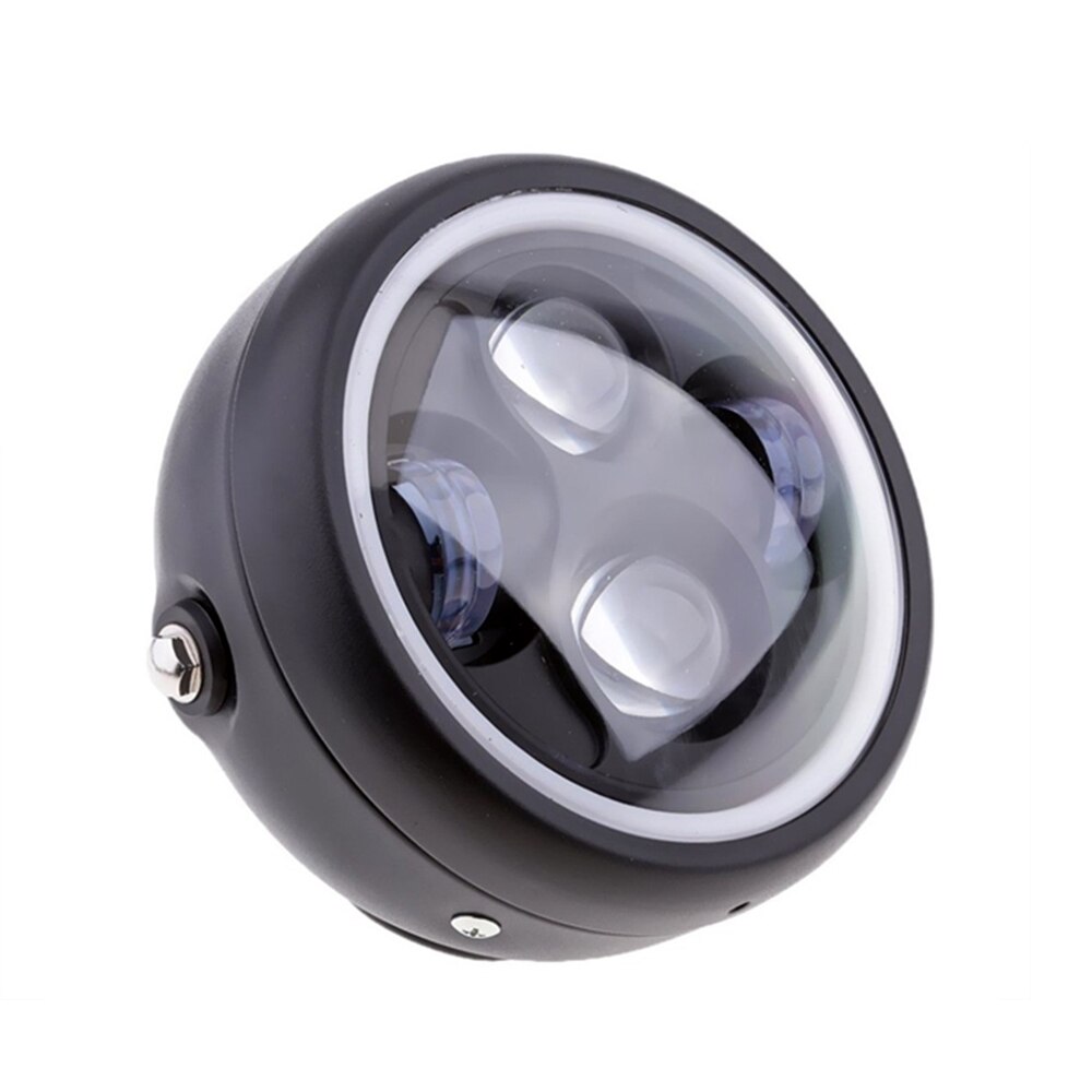 6.5 Inch Ronde Motorcycle Cafe Racer Koplamp Ronde Kop Lamp Moto Led Voor Yamaha Road Star Hornet 250 Xvs 1100 bobber Chopper