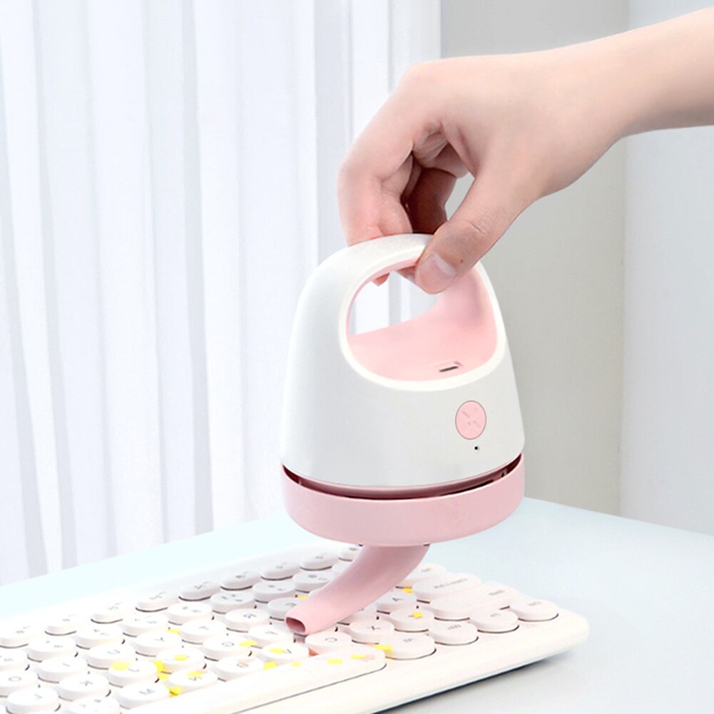Rechargeable Desktop Vacuum Cleaner Portable USB Keyboard Vacuum Mini Cleaner Mini Aspirador Accessoires Auto Vacuum Cleaner