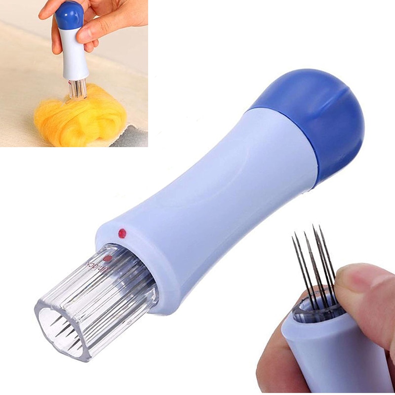 KAOBUY Felting Needle Kit With 7-Headed Pin Replacement Wool Felting Needle Tools-DIY Crafts Stitch Punch For Starter Kit