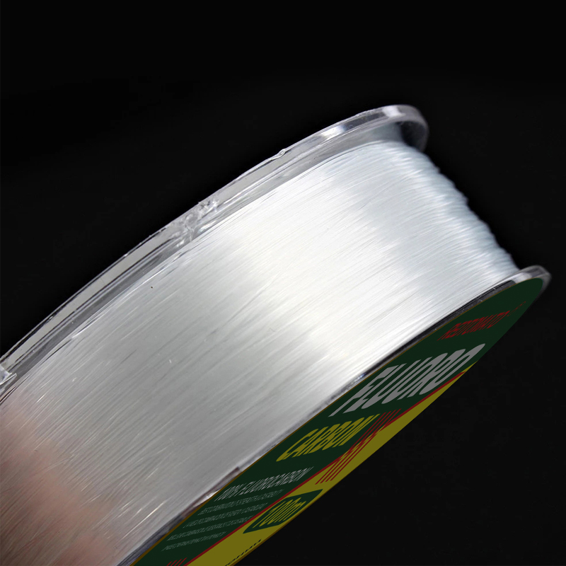 Línea de pesca de fluorocarbono 100% de 100M, línea de fibra de carbono importada japonesa, línea de hundimiento de monofilamento de 1-30kg, productos de pesca de mar