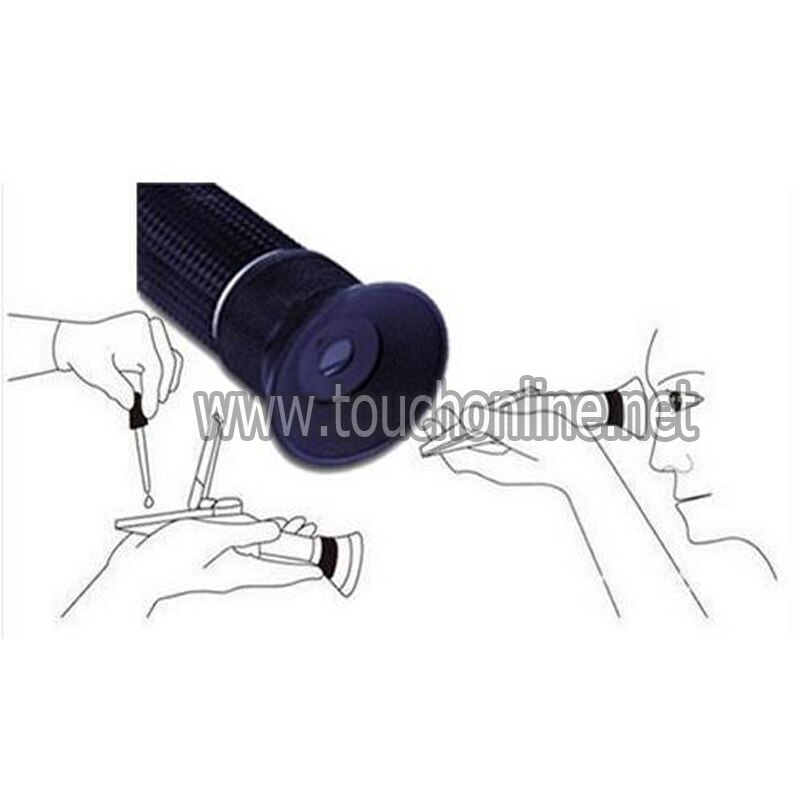 0-32% Brix Refractometer with test Fruit an Sugar TB-32ATC