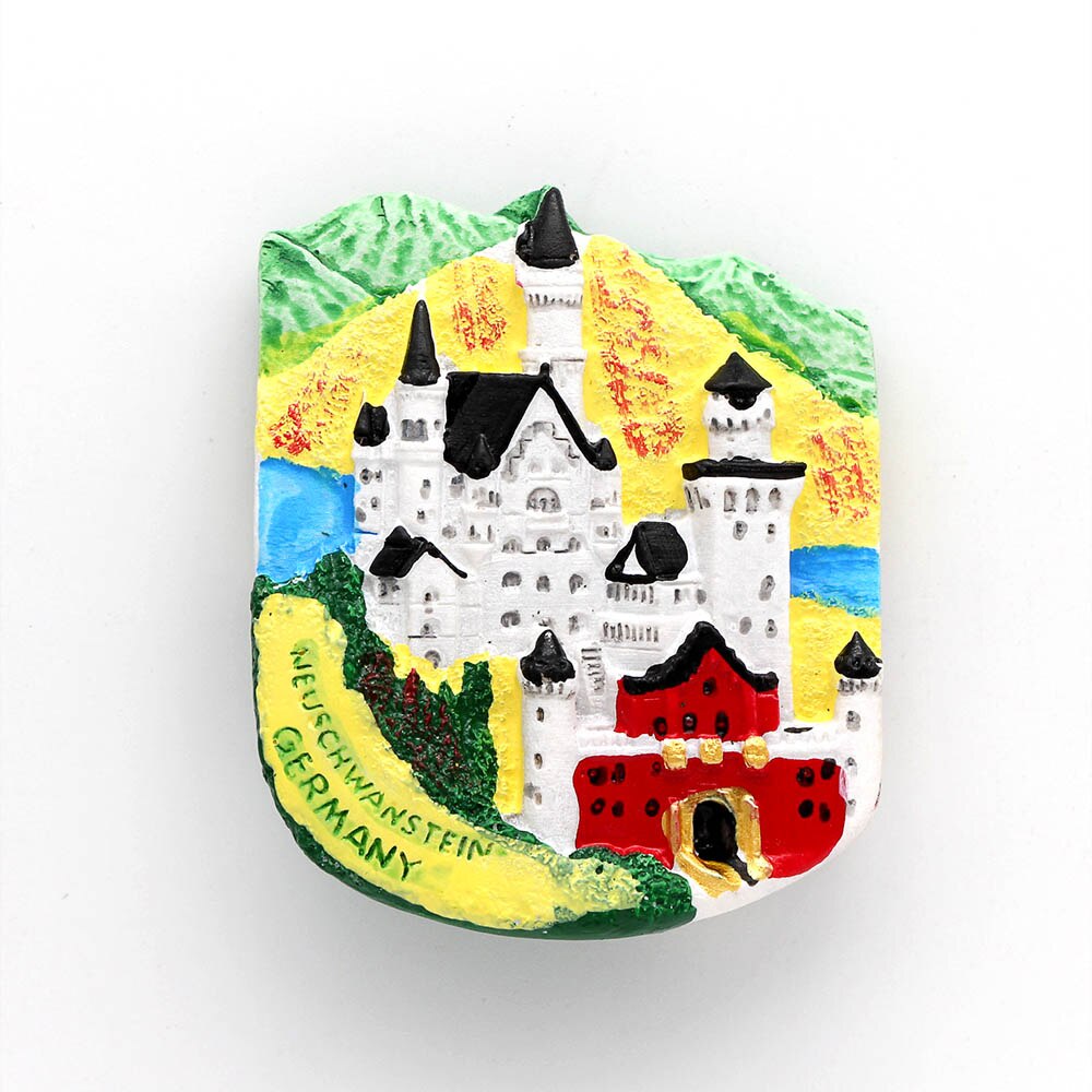 Magnetisk 3d køleskab klistermærke verdenstur køleskab magneter bhutan japan tyskland tyrkiet australien rejse souvenir samling
