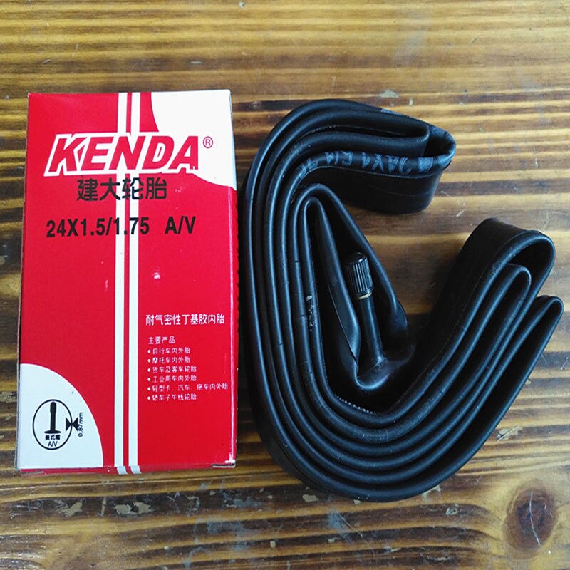 Kenda – chambre à air 24 pouces pour vélo pliable, 24x1-3/8, 1.5, 1.9, AV, FV, BMX, pneu en caoutchouc: 24X1.5-1.75 AV