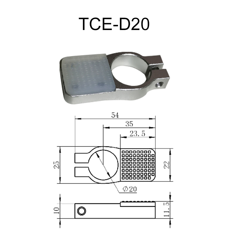 Manipulator Hardware Accessories Gripper Clamp Robot Air Pneumatic Finger Cylinder: PURPLE