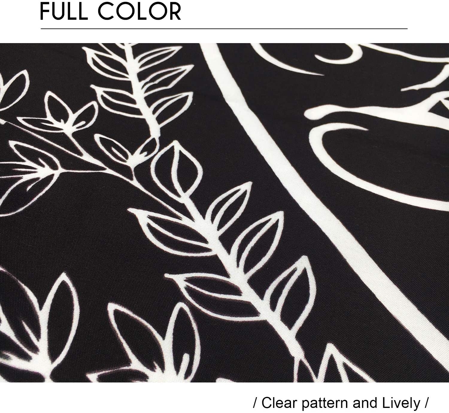 Black White Trippy Sun Moon Bohemian Hippie Tapestry Psychedelic Yin Yang Wall Art Tree of Life Wall Hanging blanket Table Cloth