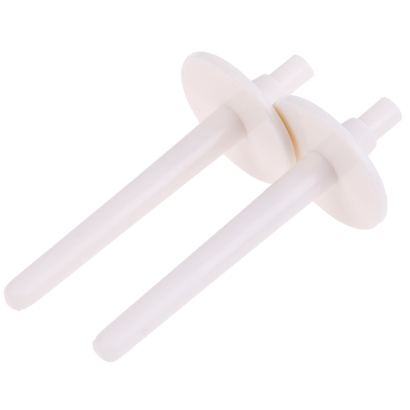 2 kpl/setti lankatapit lusikkatelineen valkoinen muovinen ompelukoneen osat ompelutyökalut neulontatarvikkeet 7cm x 2.7cm