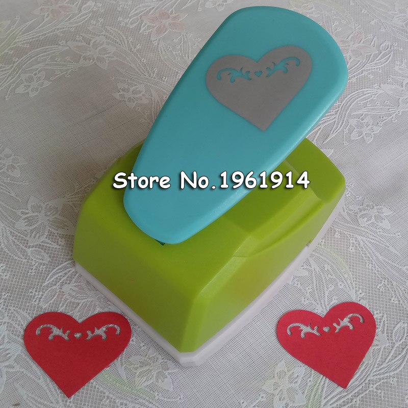 4.2cm hollow heart punches limited edition large craft punches decorative hole punch very beautiful puncher