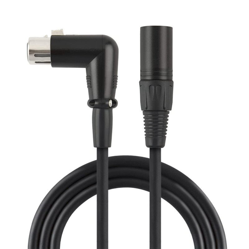 Yinker XLR Mannelijk Naar Vrouwelijk Microfoonkabel 1,5 M/2pack, 3 Pins Microfoonsnoer Zuurstofvrij Koper Ofc Voor Audio En Geluidsapparatuur 2020572526