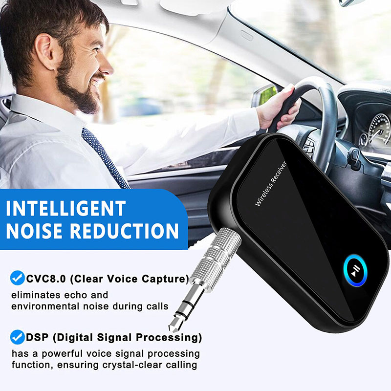 3.5mm Jack Audio Bluetooth 5.0 Receiver For Earphone Wireless Adapter Bluetooth Aux Audio Music Transfer For Headphone