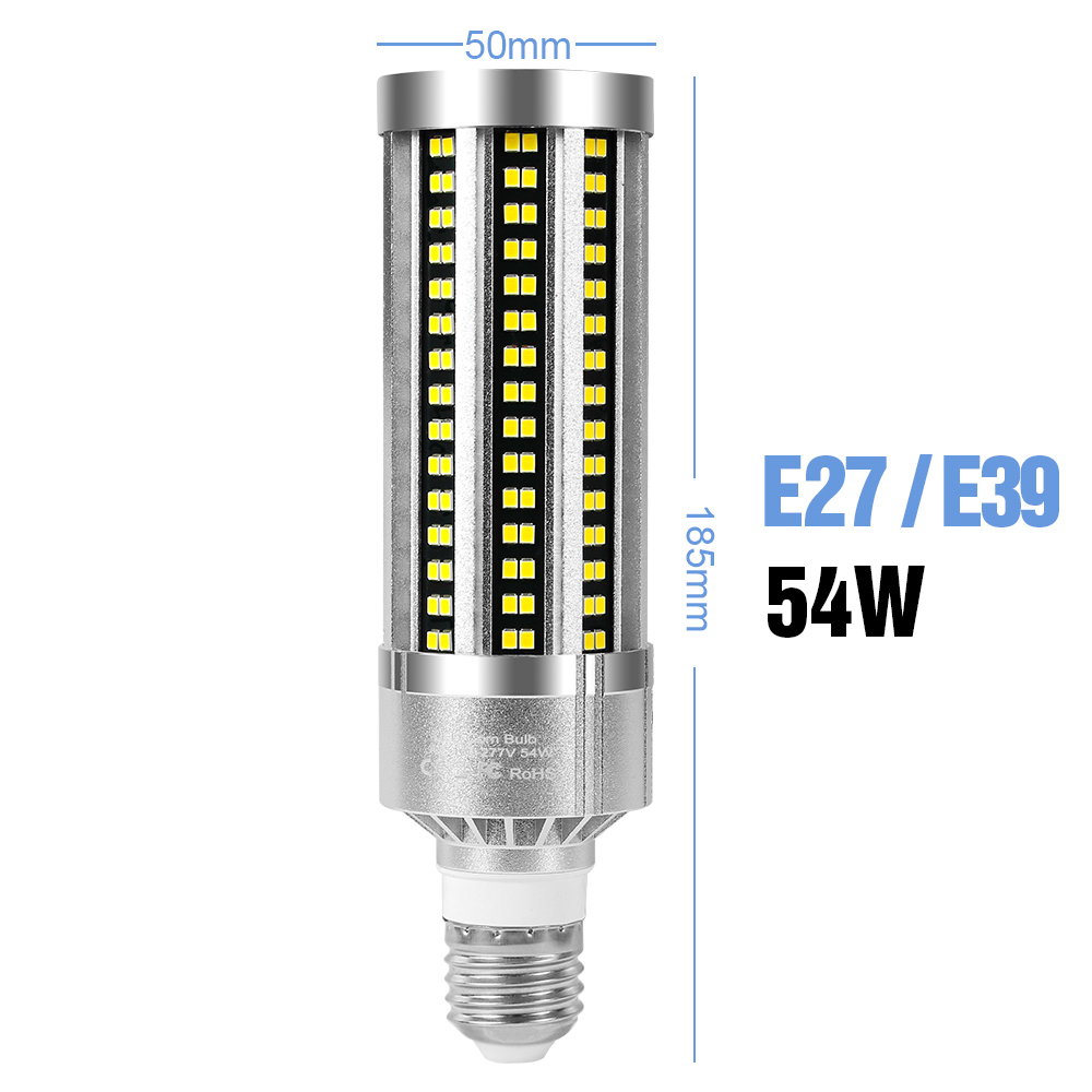 LED Light Bulb E27 Corn Lamp 220V Chandelier Bulb E29 Spotlight LED Ampoule 110V No Flicker Lamp For Home High Power Lighting: RGB / 3 pcs