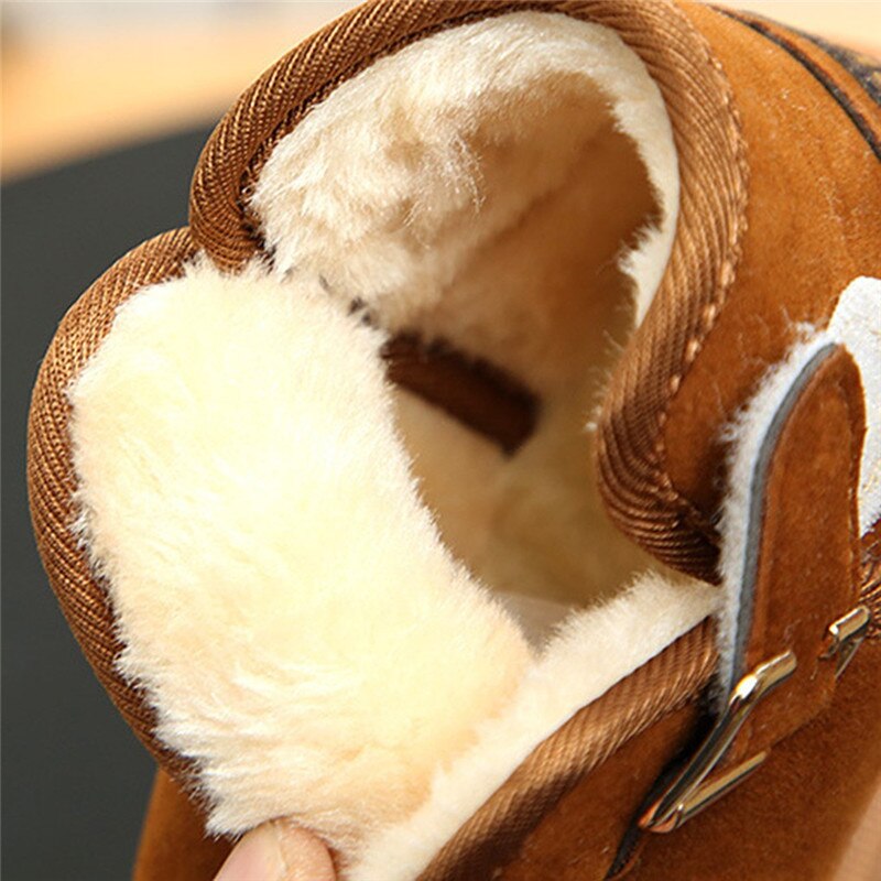 kids winter boots Infant Toddler Baby Girls Boys Casual Snow Boots Buckle Ankle Shoes #2N04