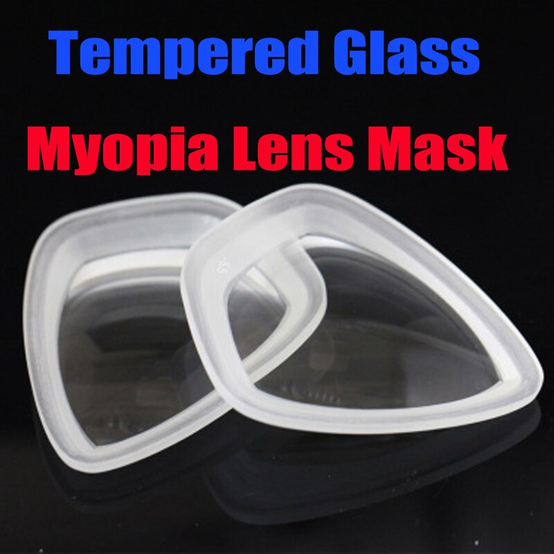 Top low profile black silicone scuba diving mask Tempered glasss myopia lens mask for nearsighted freedivers Adult scuba mask
