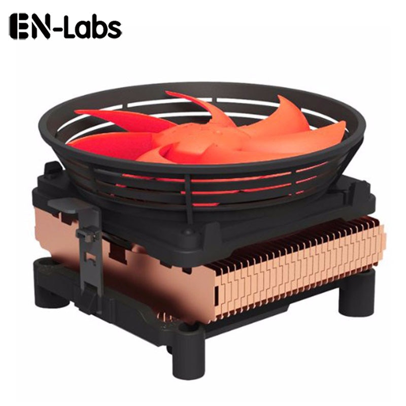 En-Labs Silent CPU Cooler w/ 100mm PWM 4pin Fan for Intel LGA775 /LGA1155 /LGA1156,AMD Socket 754 /939 /AM2 /AM2+ /AM3 /FM1 /FM2