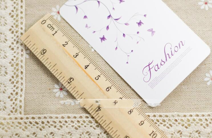 Lote de 100 Uds. De etiquetas para colgar ropa recubiertas de papel de 0,37g de grosor con cuerda, accesorios para hacerlo tú mismo con flores estampadas a color