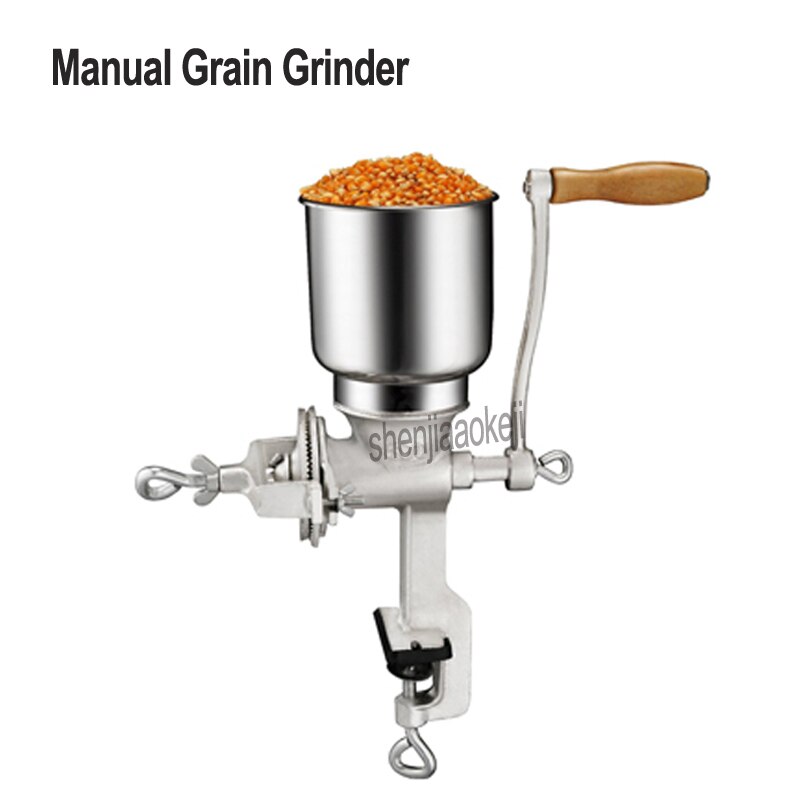 Corn Nut soy peanuts rice Manual Graining machine Hand-cranked Grain Grinder Restaurant Cereals Grinder